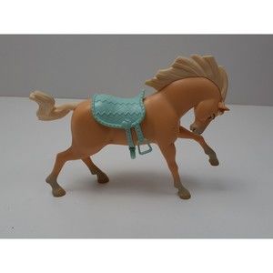 Spirit Riding Free Chica Linda 6" Plastic Horse w/Aqua Saddle-Just Play 2017